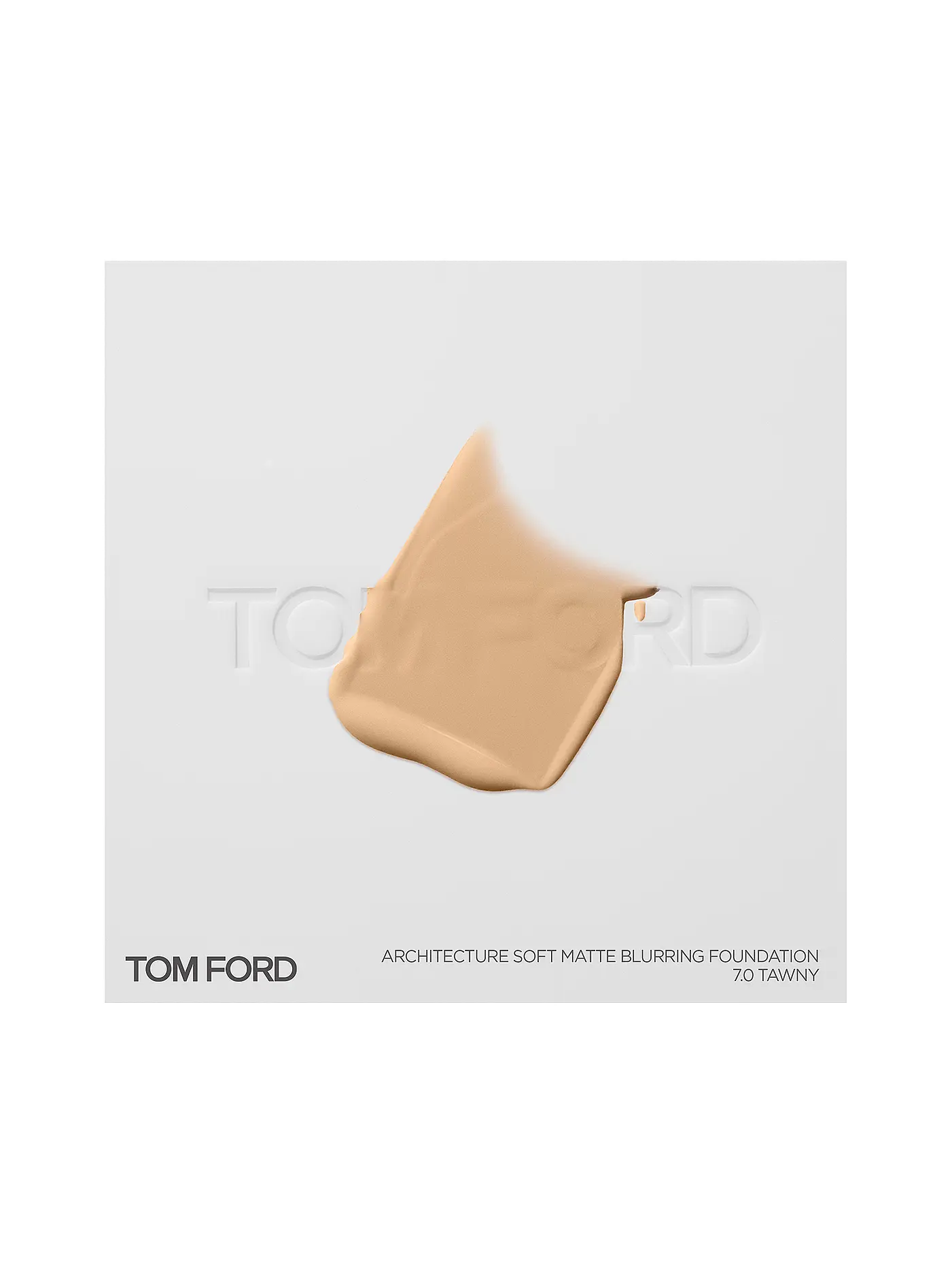 TOM FORD BEAUTY | Architecture Soft Matte Foundation  (7.0 Tawny) | hellbraun